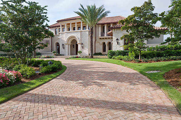 Residential Paver Driveway in Del Rey, CA